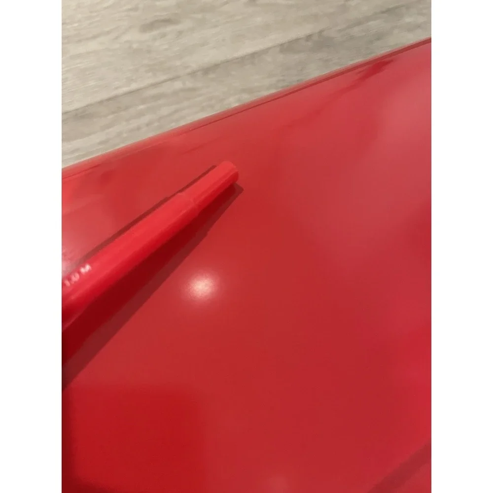 Brabantia Bread Box Belgium Retro Rare Red Variant Metal Used